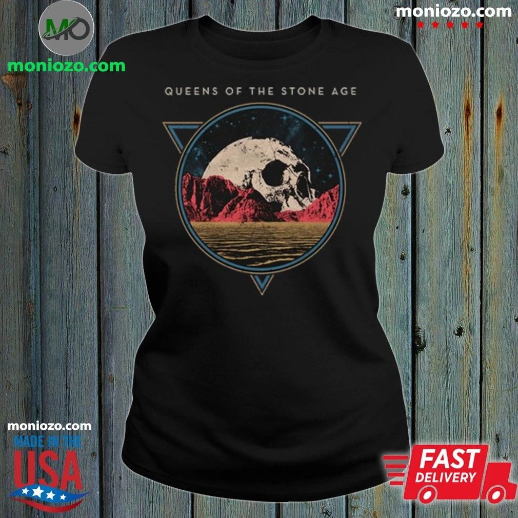 Original QOTSA Planet Skull Shirt
