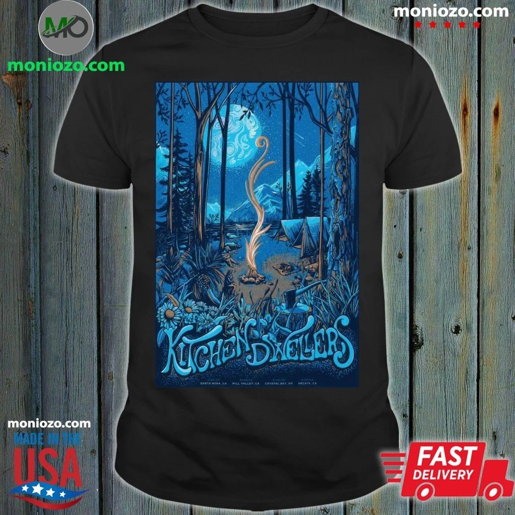 Original Kitchen Dwellers The Junction Beer Garden Santa Rosa 6 23 2026 Poster Shirt