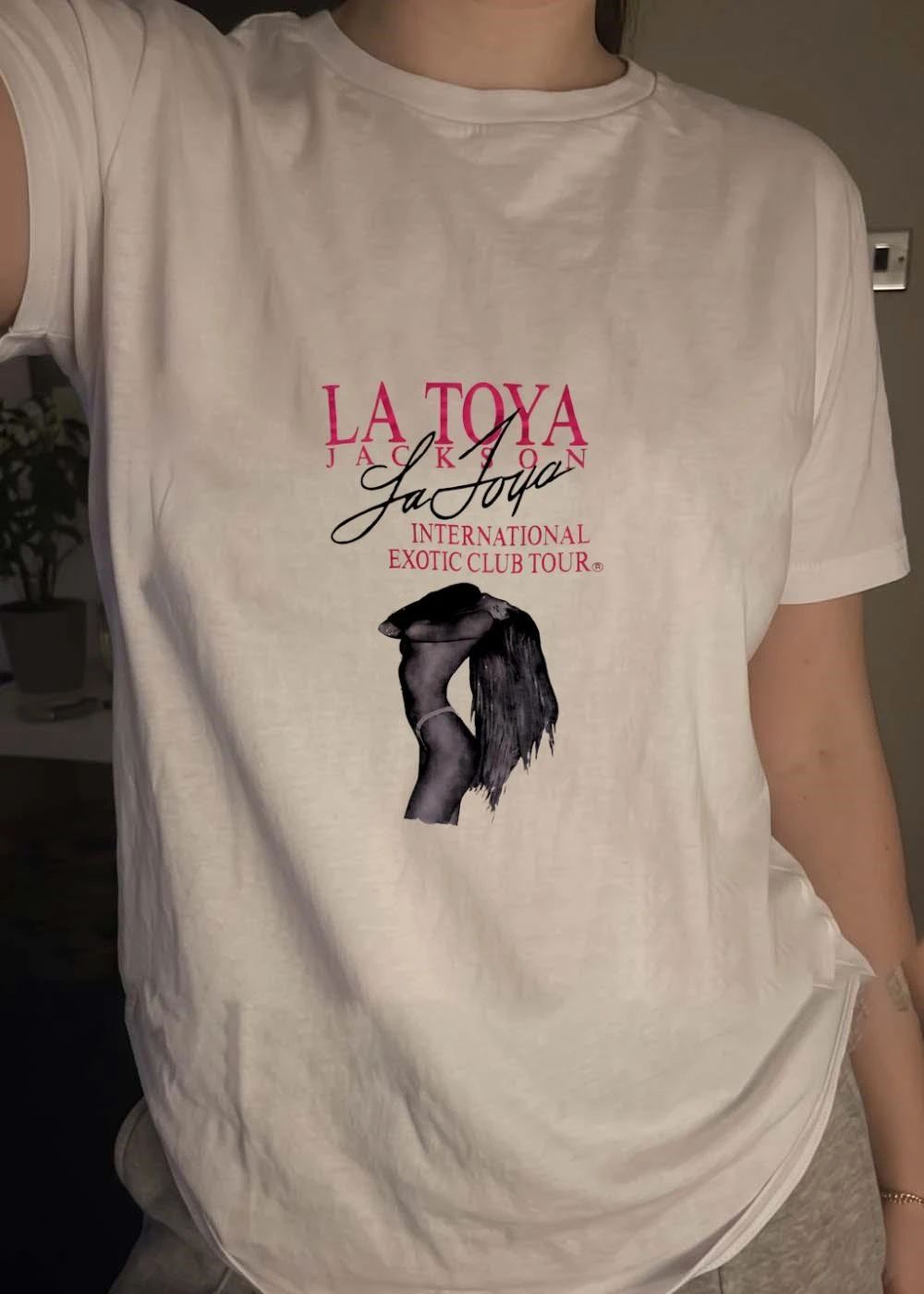 La Toya Jackson International Exotic Club Tour T-Shirt