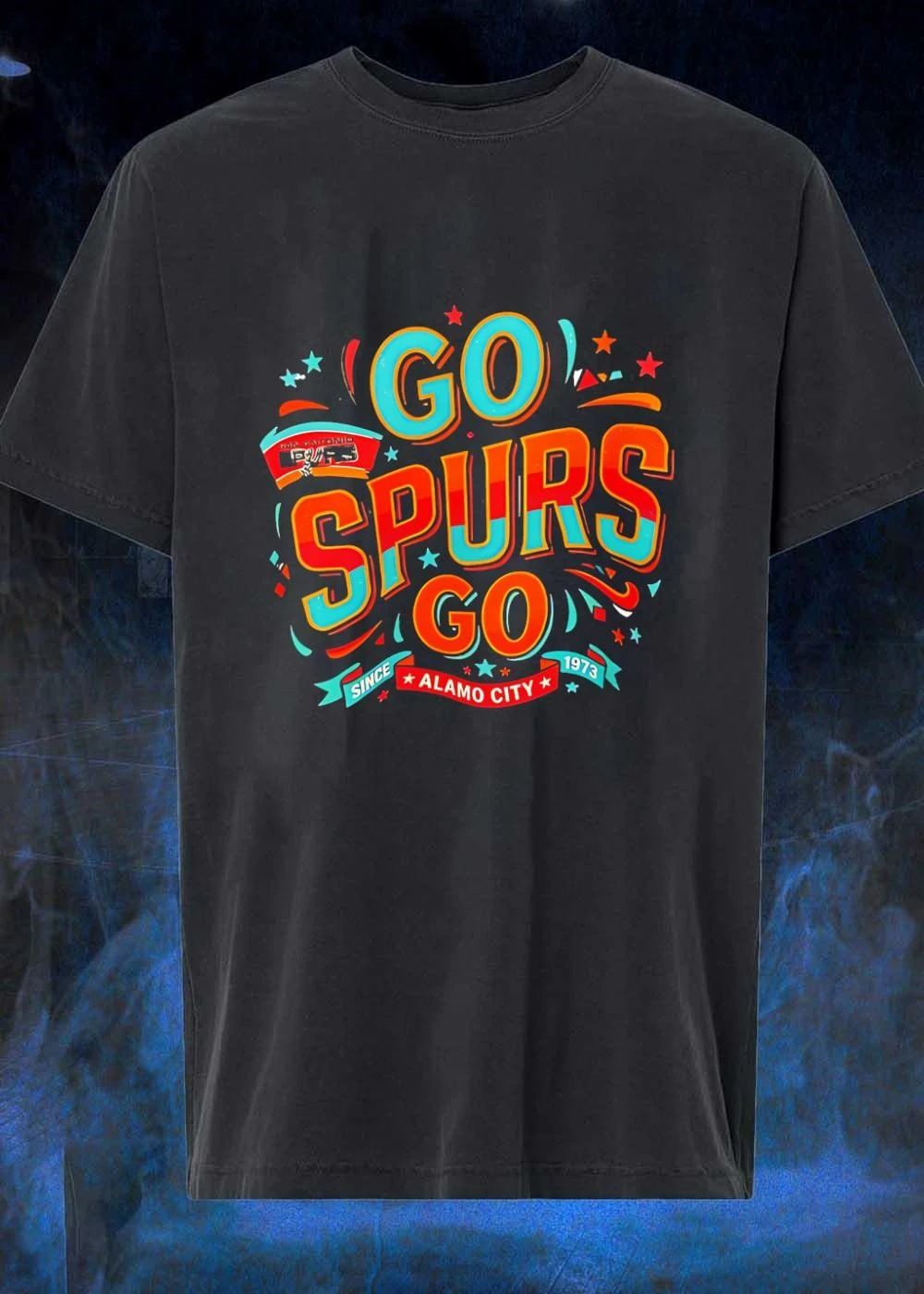 Go Spurs Go San Antonio Spurs Since Alamo City 1973 Retro shirt