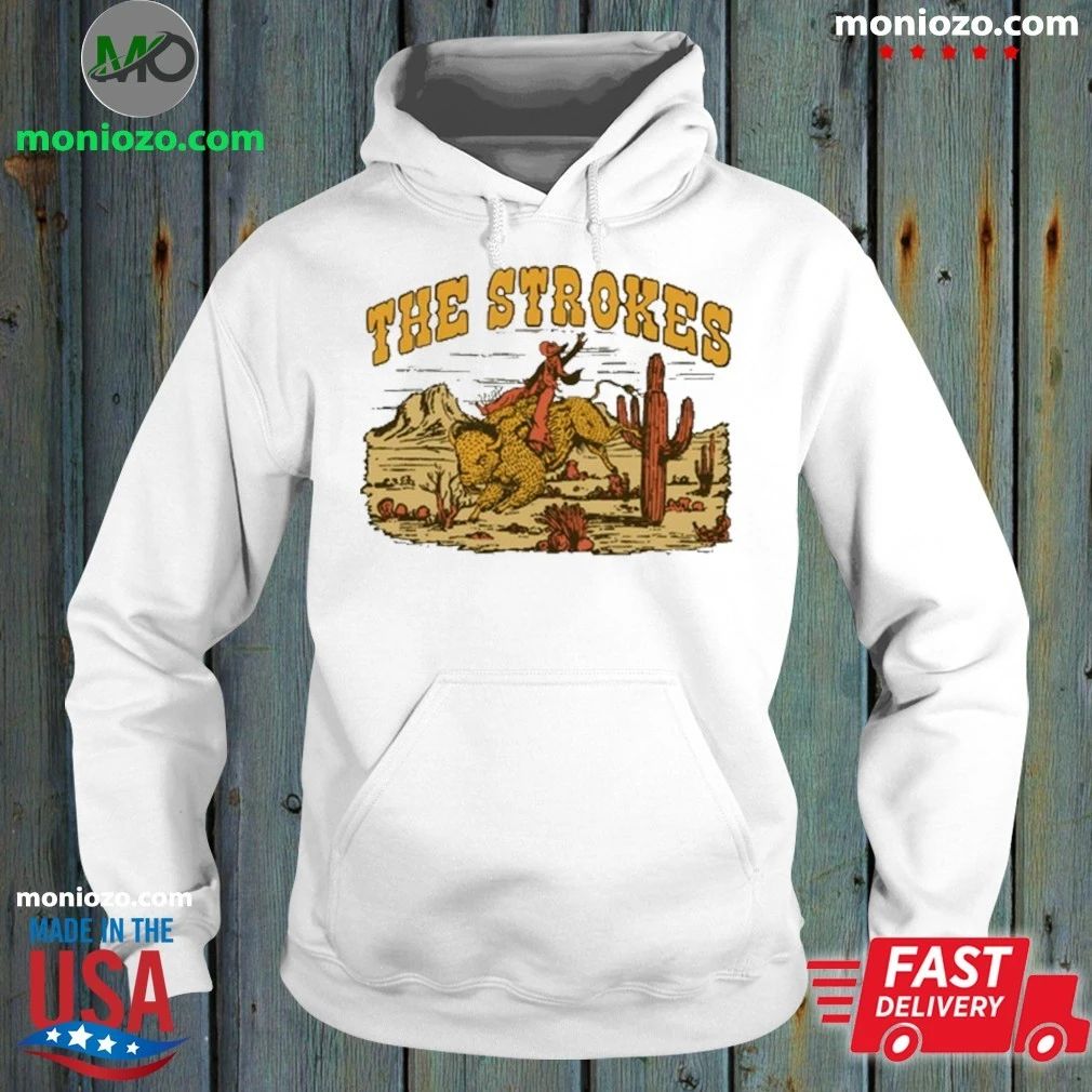 Original The Strokes Tour 2026 Bull Rider Shirt