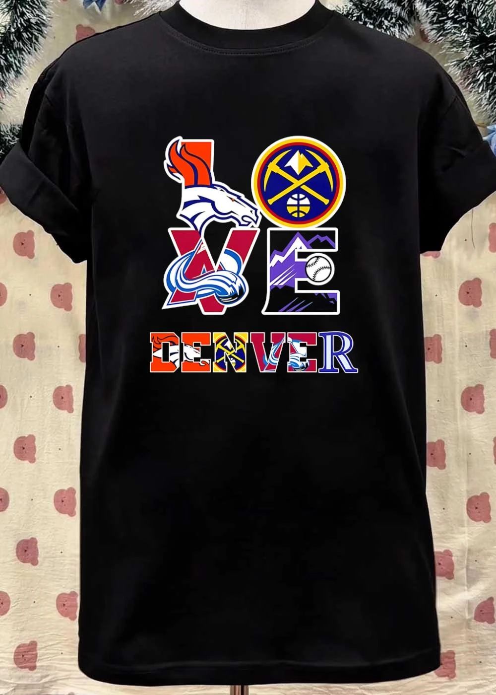 Love Denver Sports Teams Logos T-Shirt