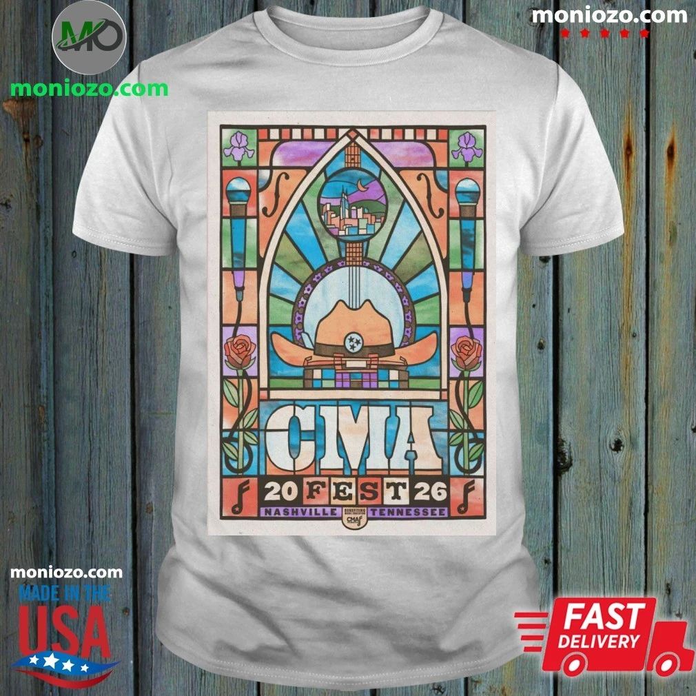 Country Music Association Festival 2026 Poster Shirt