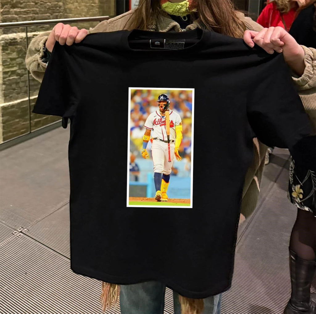 Ronald Acuna Jr Atlanta Braves Baseball Action Pose shirt