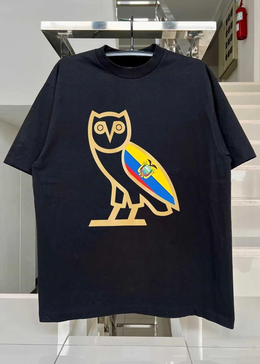 OVO Owl Ecuador Flag shirt