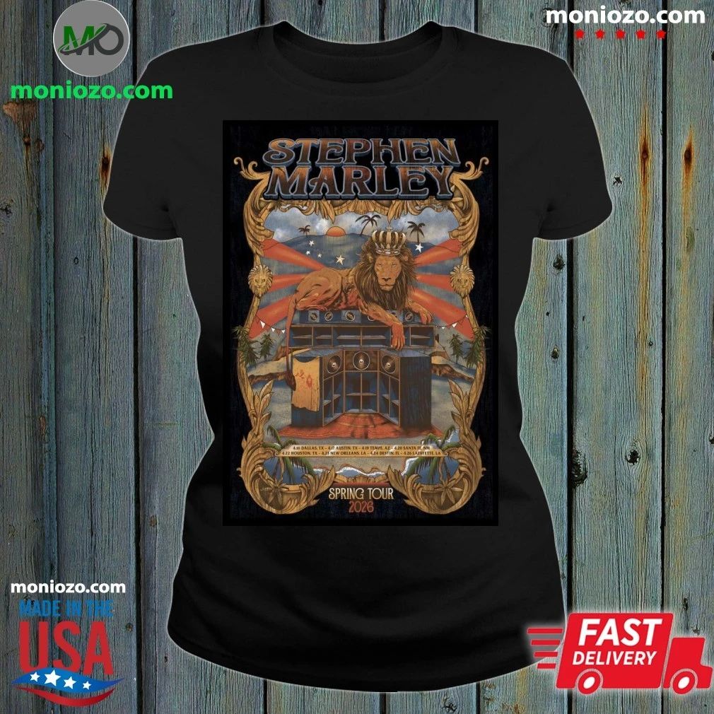 Original Stephen Marley Spring 2026 Shows Poster Shirt