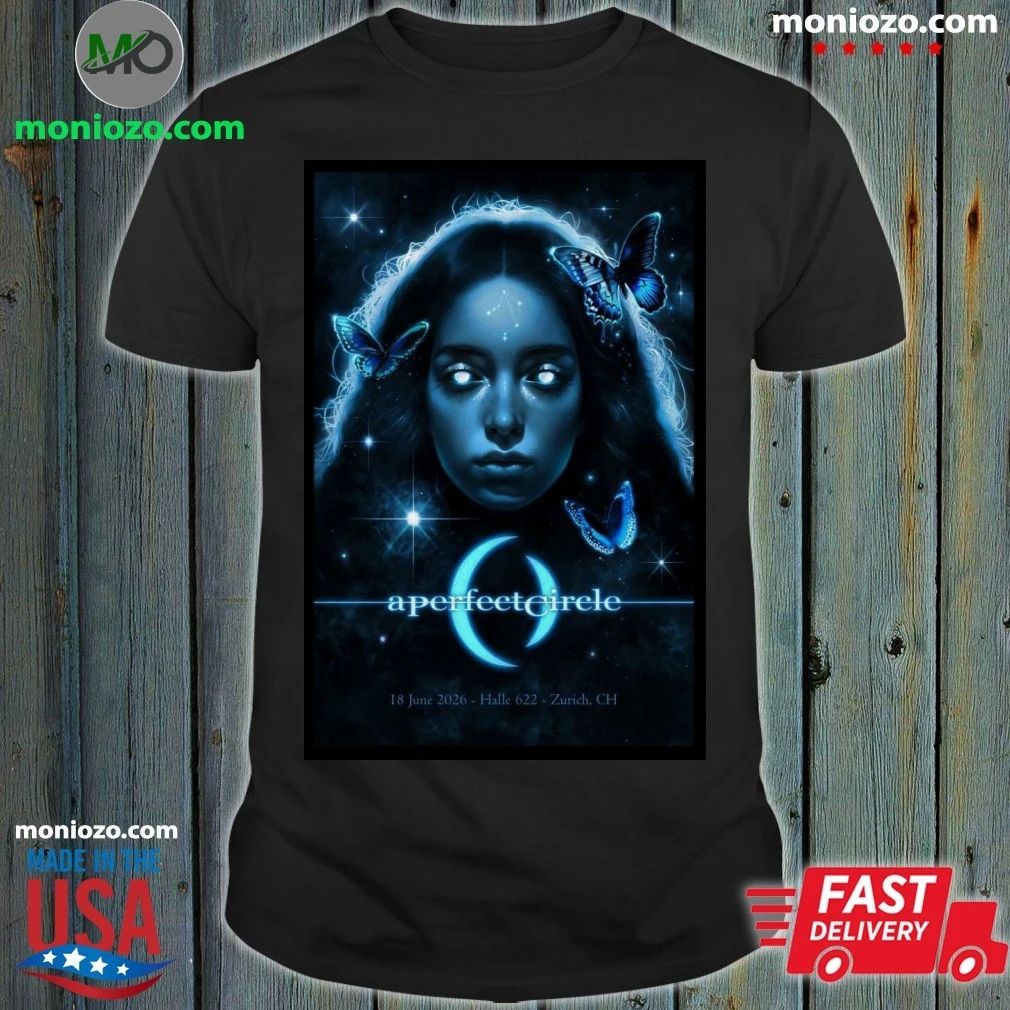 Original Event A Perfect Circle 18 06 2026 Zurich Halle 622 Poster T-Shirt