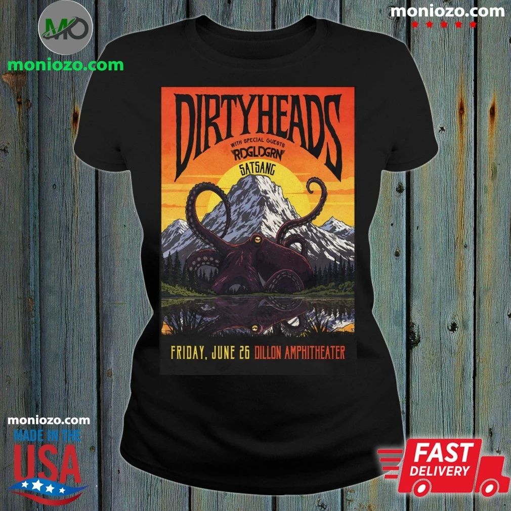 Original Dirty Heads June 26 2026, Dillon CO Poster T-Shirt