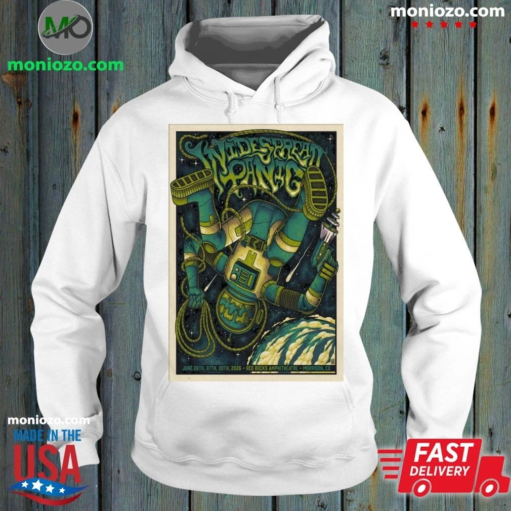 Widespread Panic 6 26-6 27 2026 Red Rocks Amphitheatre Poster Shirt