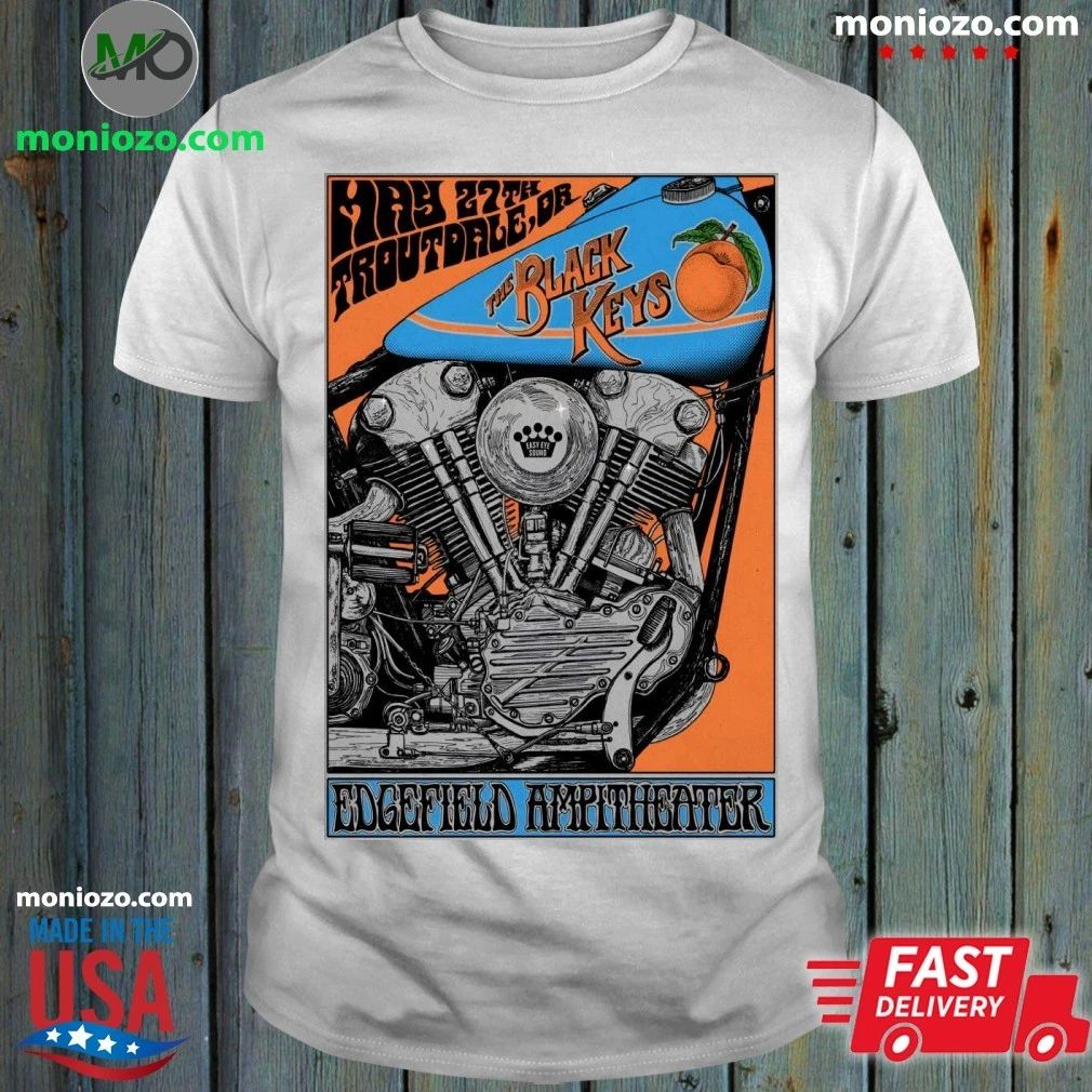 The Black Keys Edgefield Amphitheater In Troutdale OR May 27 2026 Poster Shirt