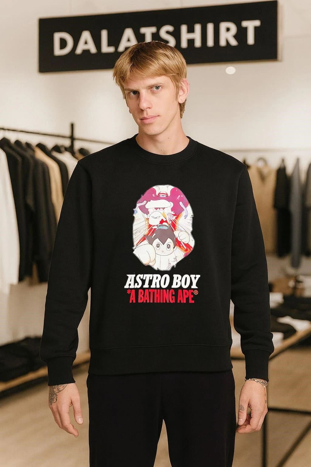 Astro Boy A Bathing Ape comic shirt