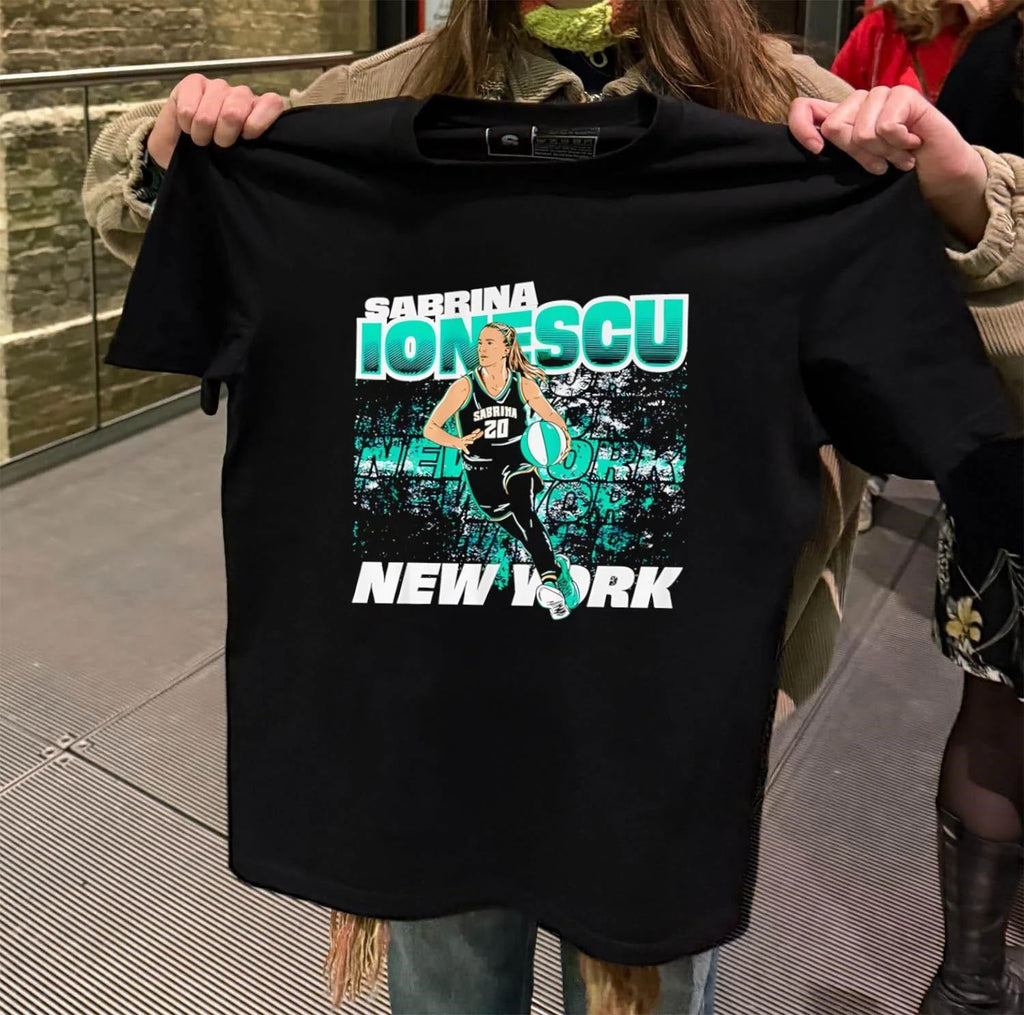 WNBA New York Liberty Sabrina Ionescu Street Ball shirt