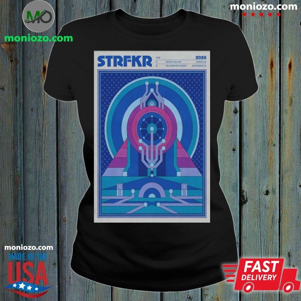 STRFKR Tour 2026 in Alaska Poster Shirt