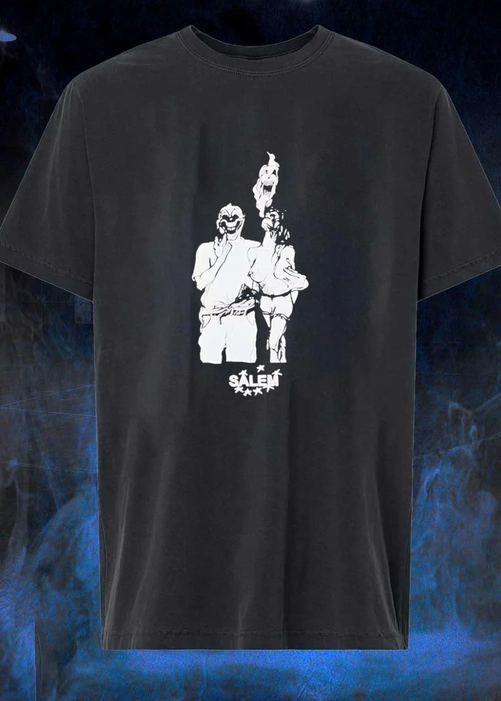 Salem Clown Mask Ghost shirt