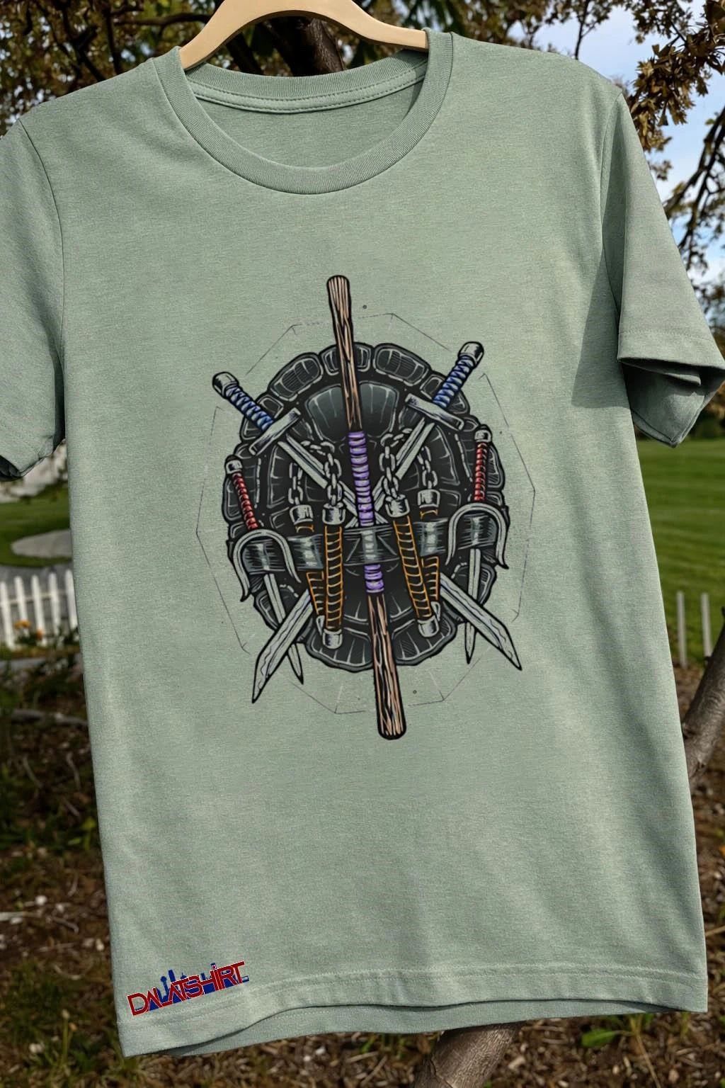 Half Shelled Weaponry logo shirt