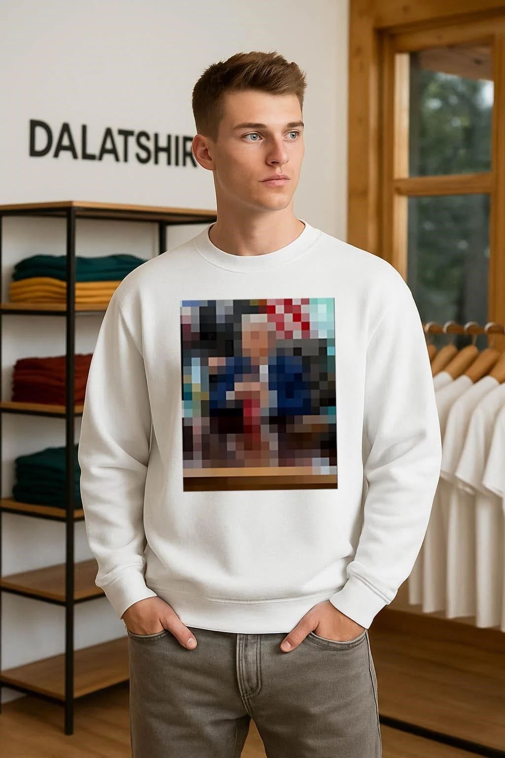 The White House Donald Trump Pixel shirt