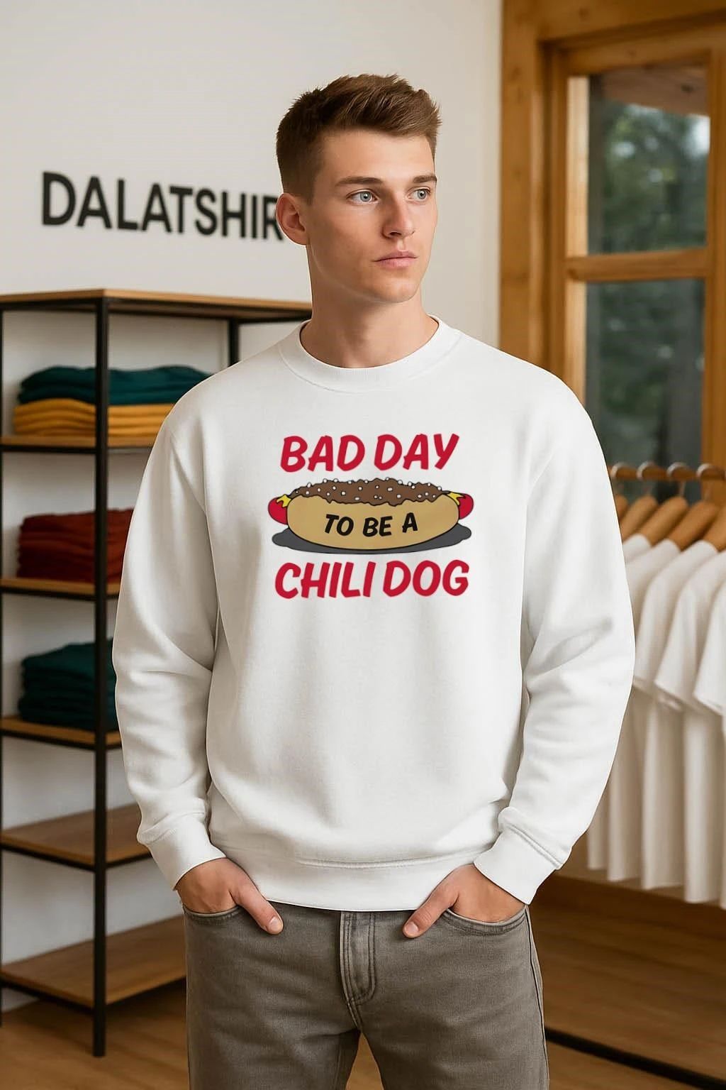 Bad Day To Be A Chili Dog style shirt