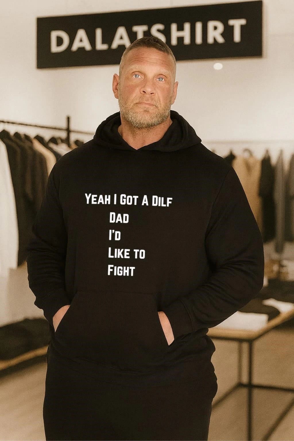 Yeah I Got A Dilf Dad Like To Fight shirt