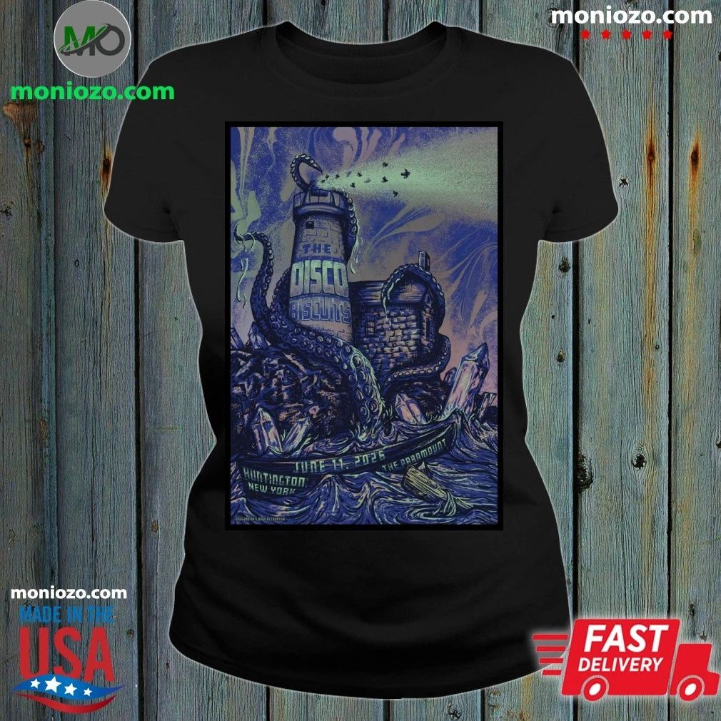 The Disco Biscuits 6 11 2026 Huntington, NY Poster Shirt