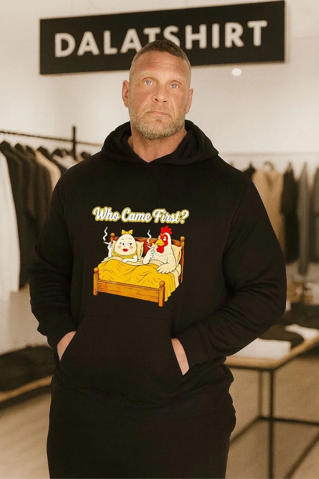 Who Came First Chicken Or Egg Funny shirt
