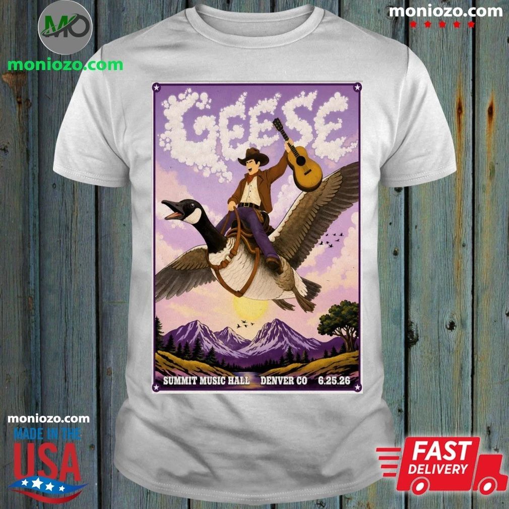 Geese In Denver CO On June 25 2026 Poster Shirt