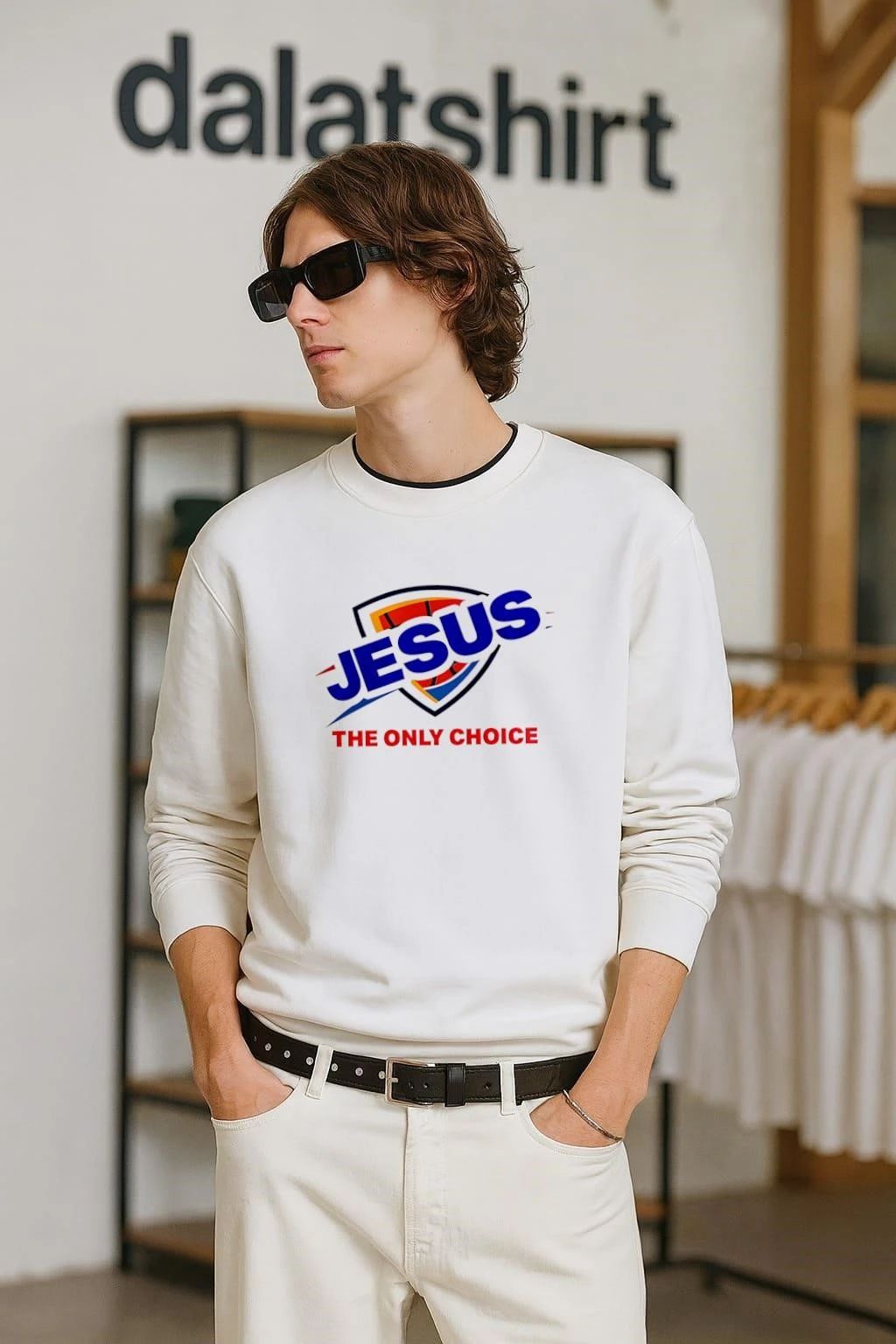 Oklahoma City Thunder Jesus The Only Choice logo shirt