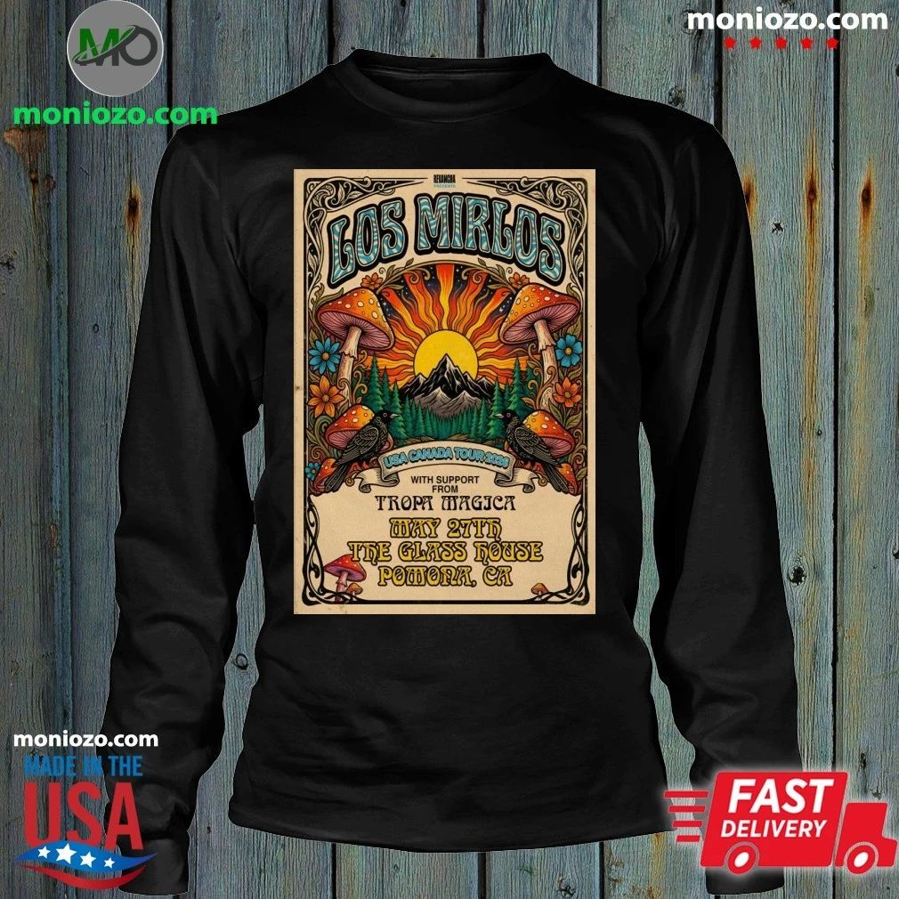 Los Mirlos Pomona CA Tour On May 27 2026 Poster Shirt