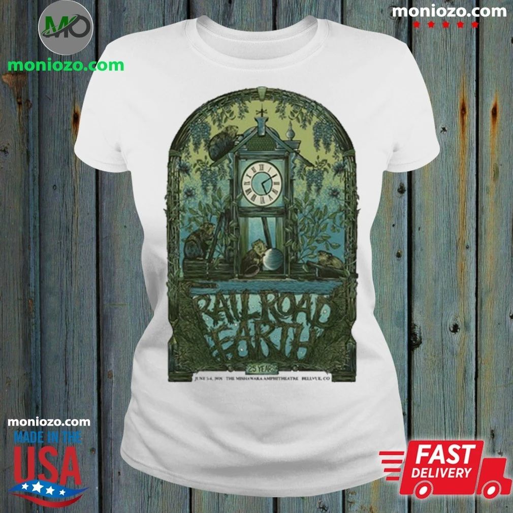 Railroad Earth 25th Anniversary Tour In Bellvue CO On June 5-6 2026 Shirt