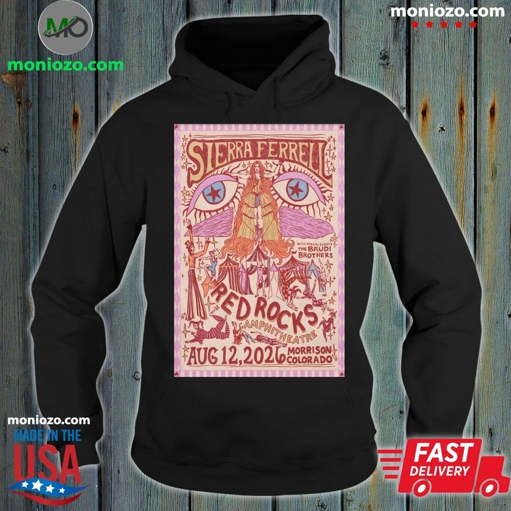 Sierra Ferrell Aug 12 2026 Red Rocks Amphitheatre in Morrison CO Poster Shirt