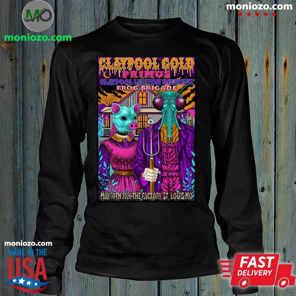 Primus Chesterfield Tour On May 30 2026 Poster Shirt