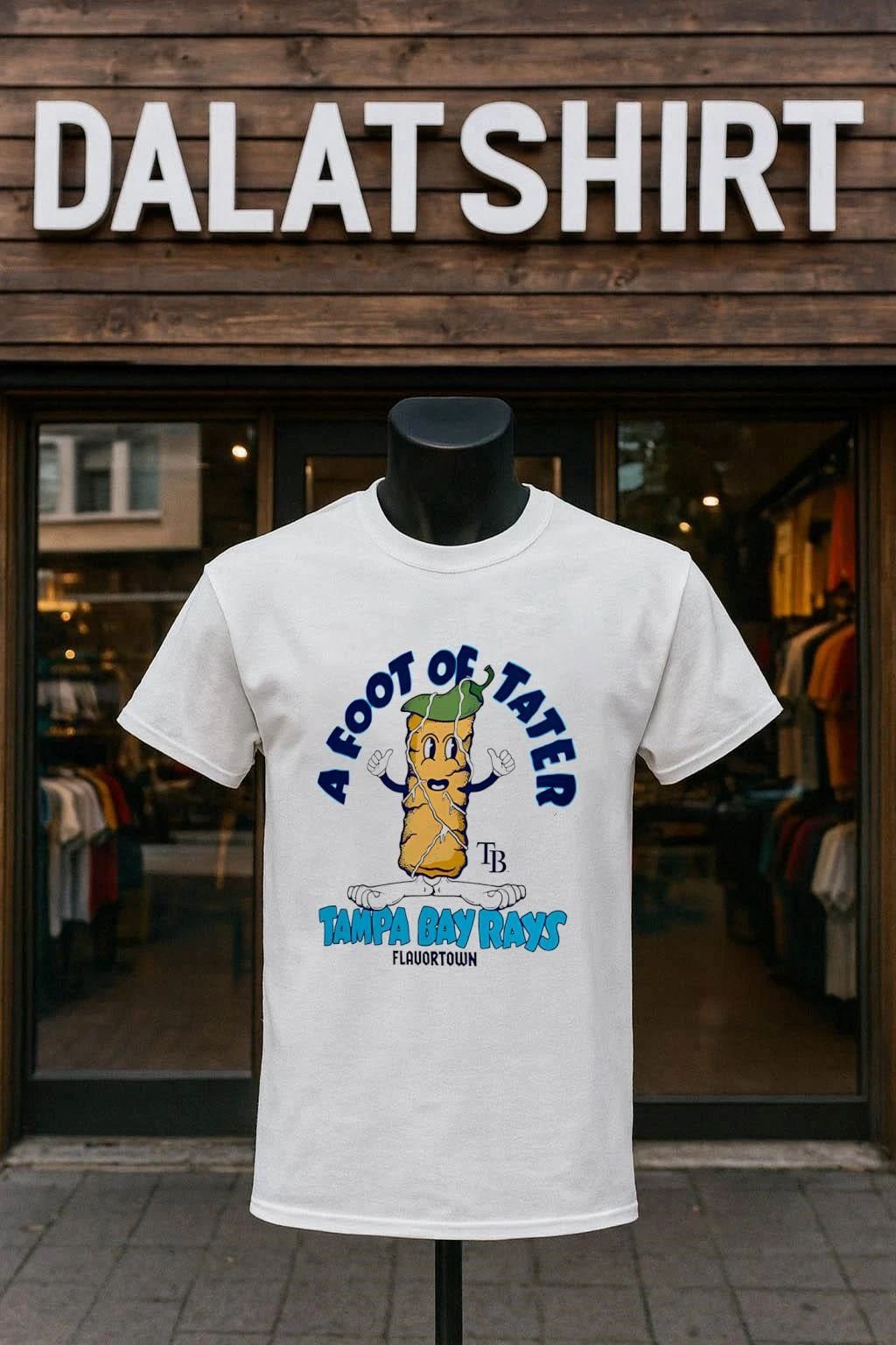 A Foot Of Tater Tampa Bay Rays Flavortown shirt