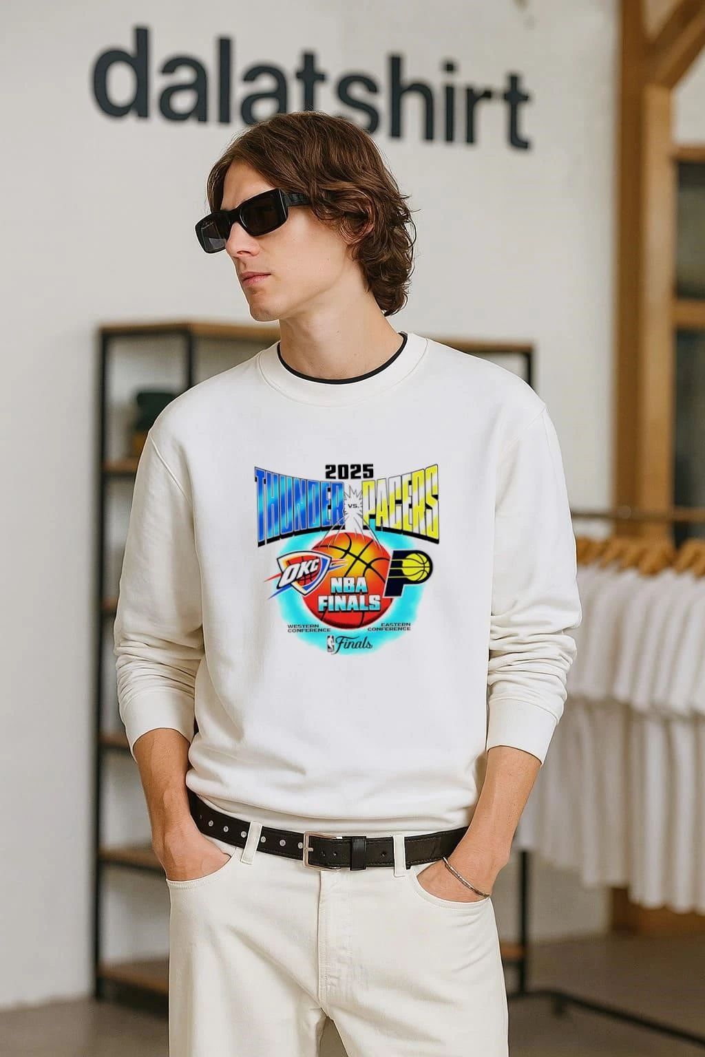 Okc Thunder Vs Indiana Pacers 2025 Nba Finals Vintage shirt