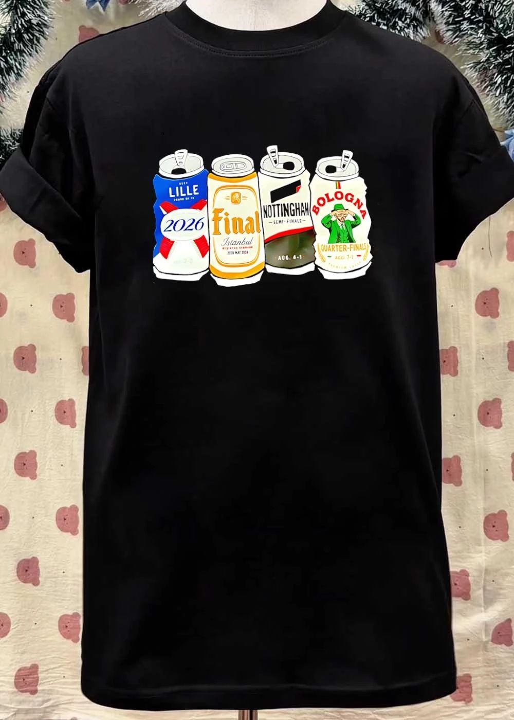 Lille 2026 Final Istanbul Bologna Nottingham Beer shirt