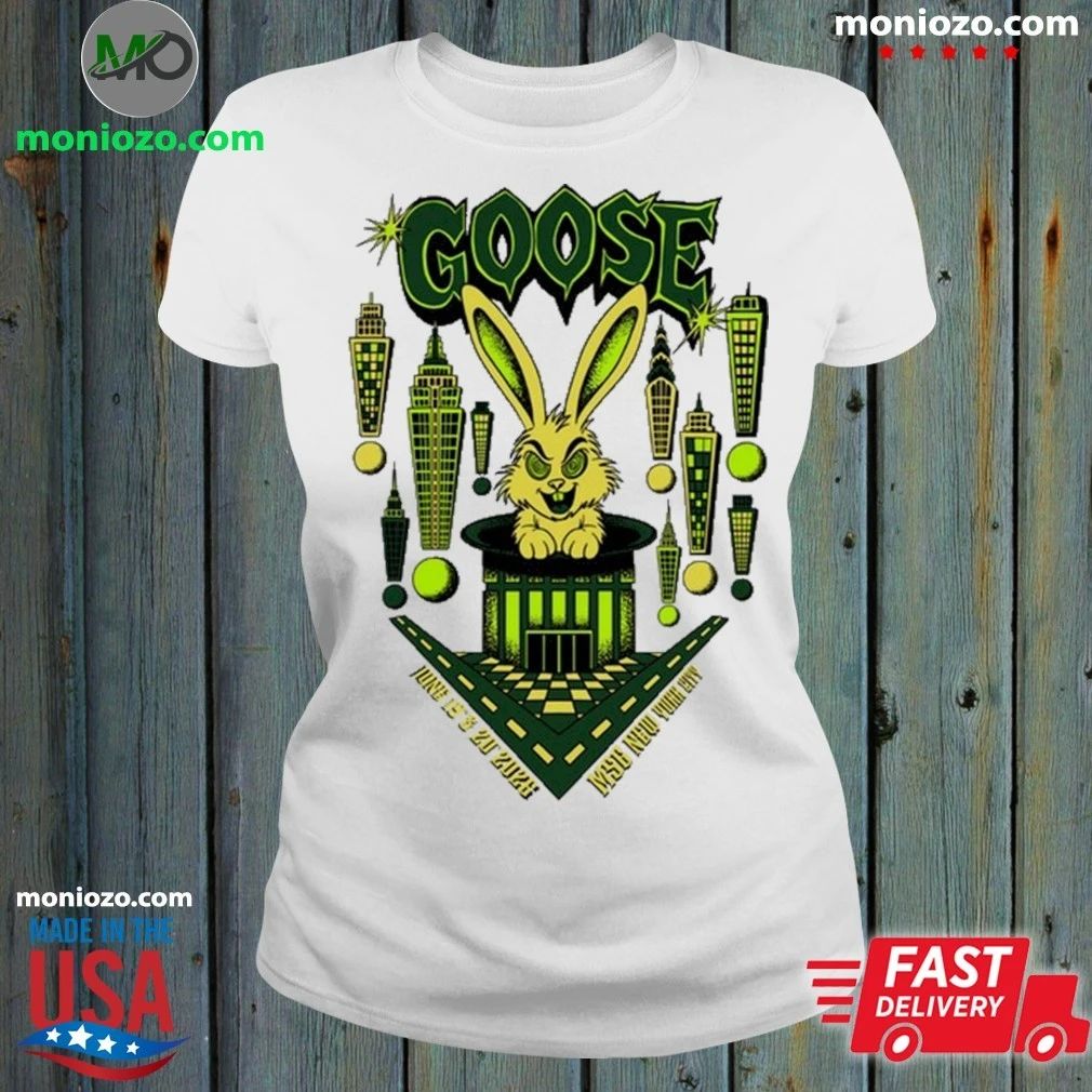 Goose Madison Square Garden in NYC June 19-20 2026 Event Shirt