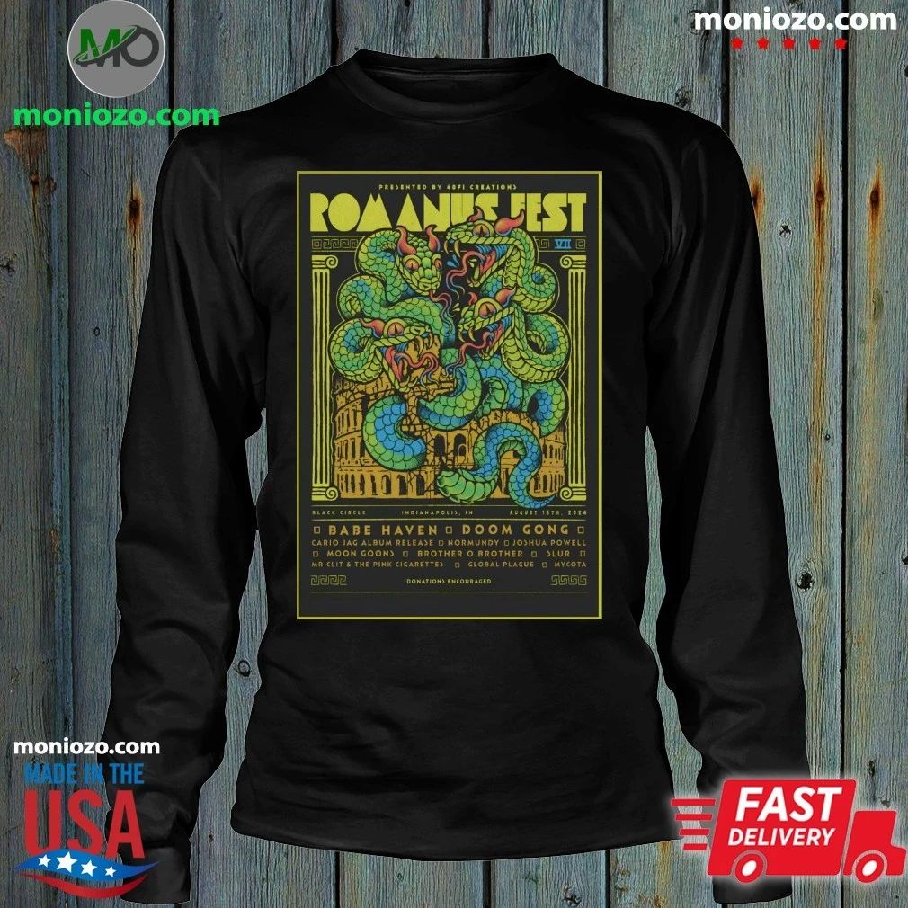 Romanus Fest In Indianapolis IN On Aug 15 2026 Poster Shirt