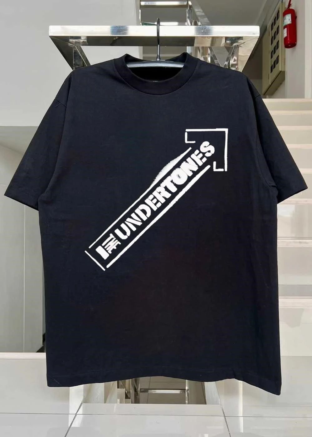 The Undertones Stencil Logo Iconic Punk Rock Revival 2026 Festival Tour Shirt
