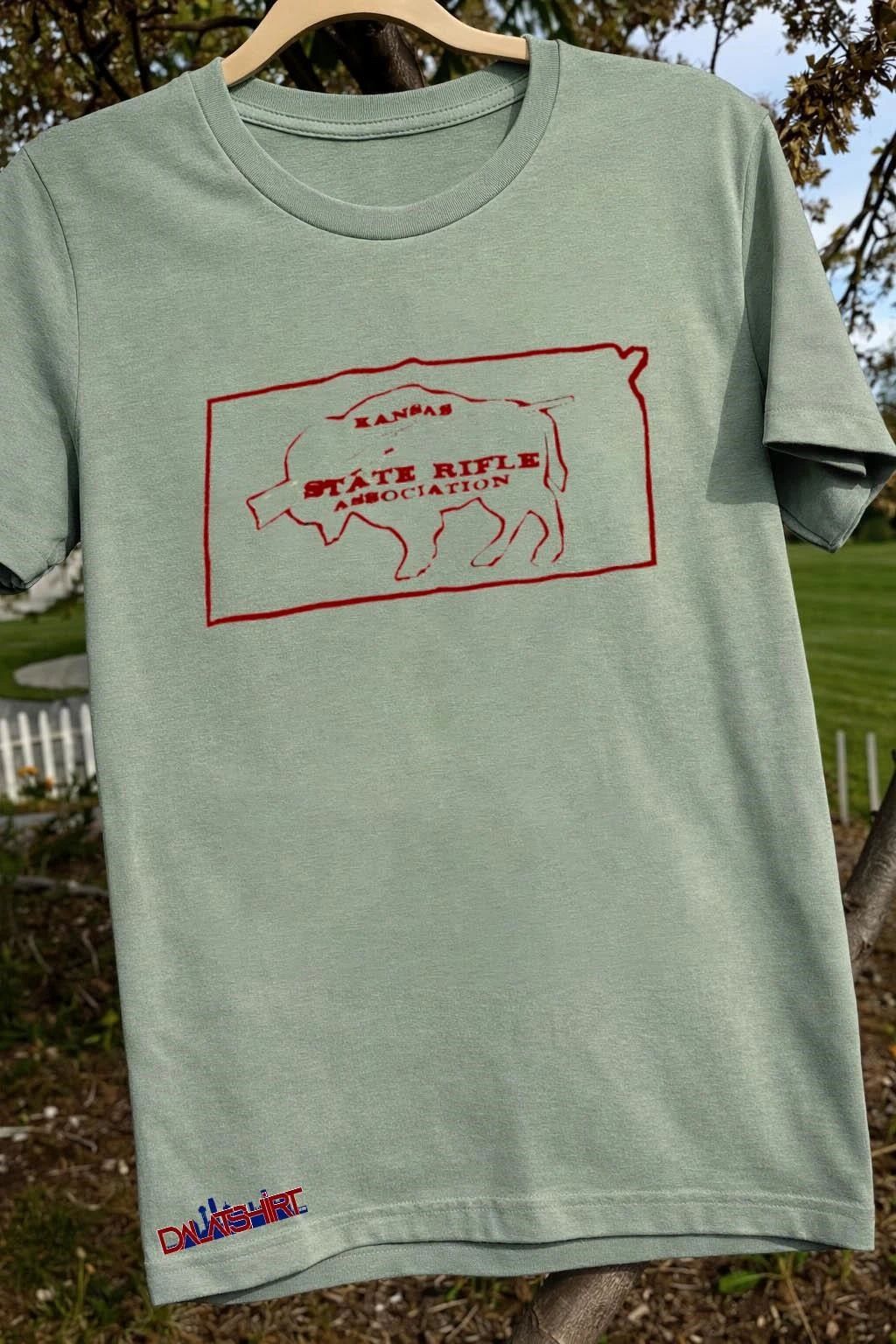 Kansas State Rifle Association Buffalo Silhouette shirt