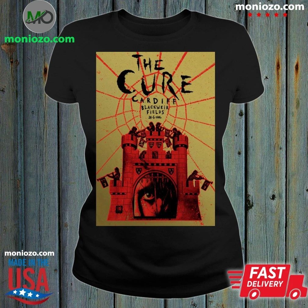The Cure Cardiff UK 6 24 2026 Poster Shirt