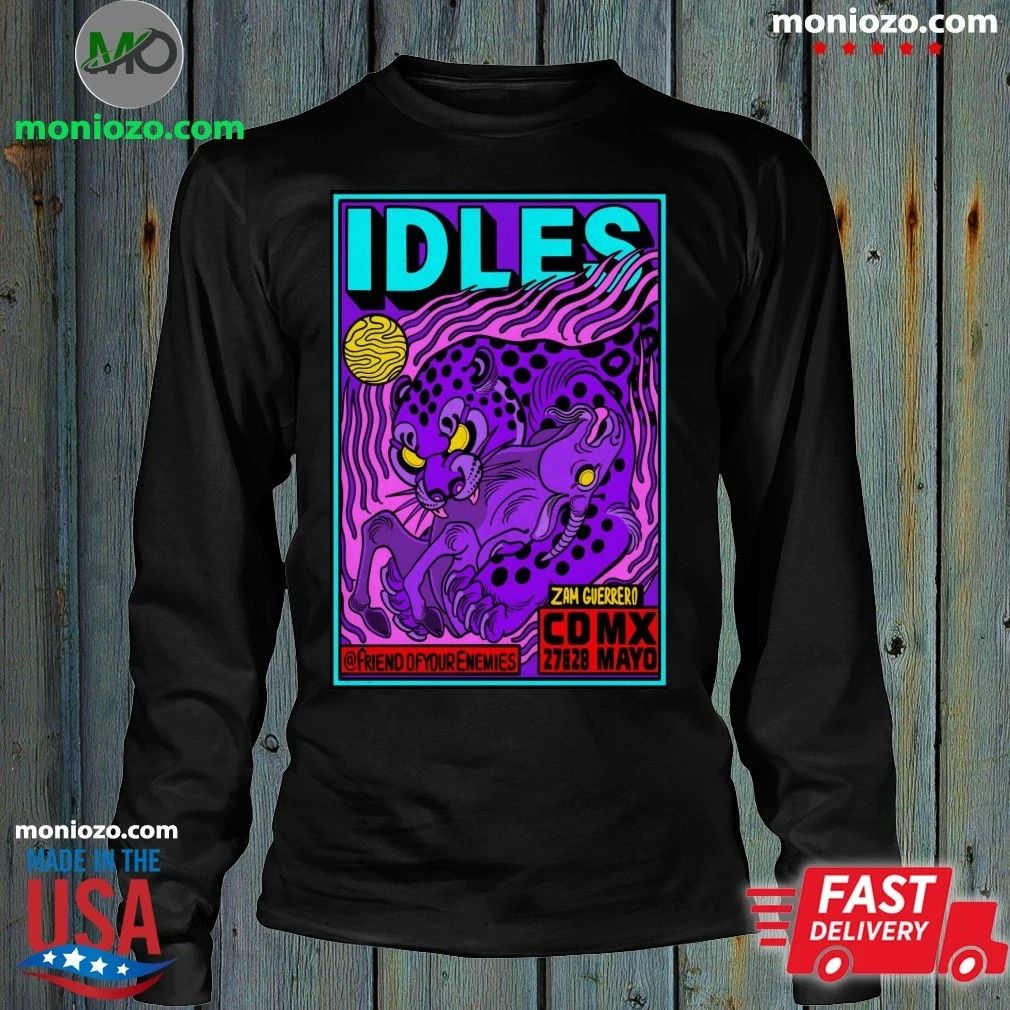 Original Idles Mexico Event On May 27-28 2026 Poster Shirt