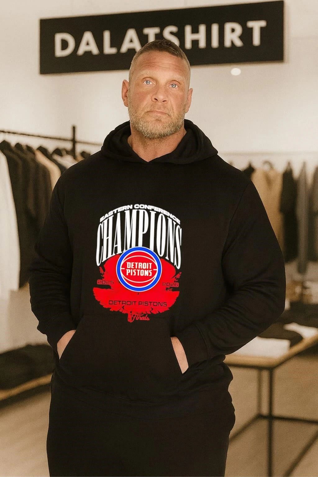 Detroit Pistons 2026 Eastern Conference Champions Final shirt