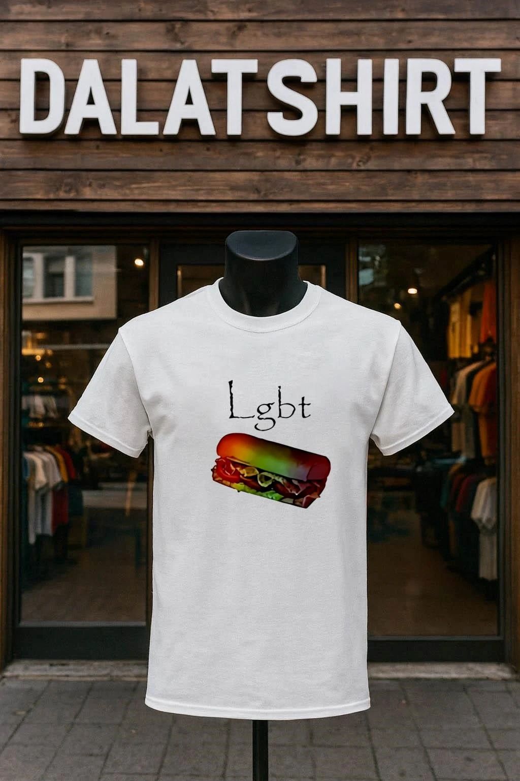 LGBT burgers shirt