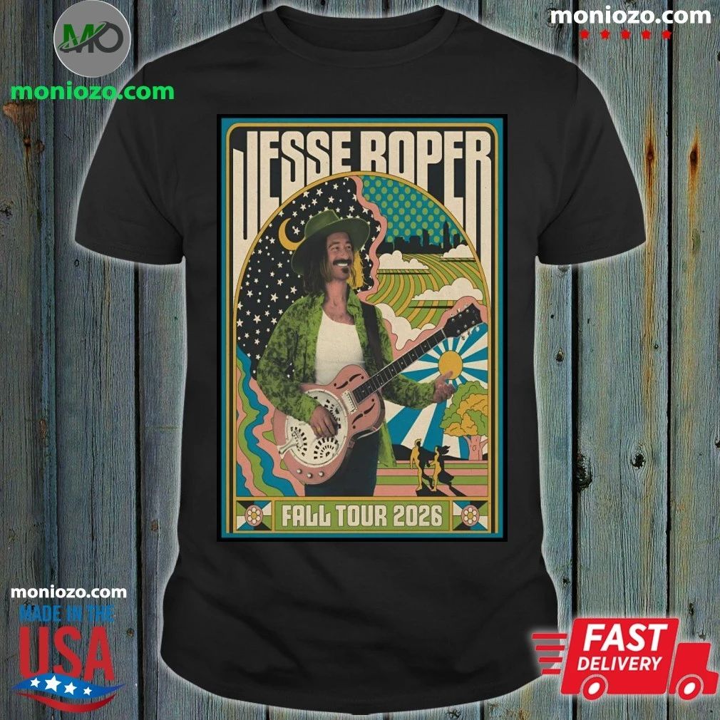 Original Jesse Roper Fall Tour 2026 Poster T-Shirt