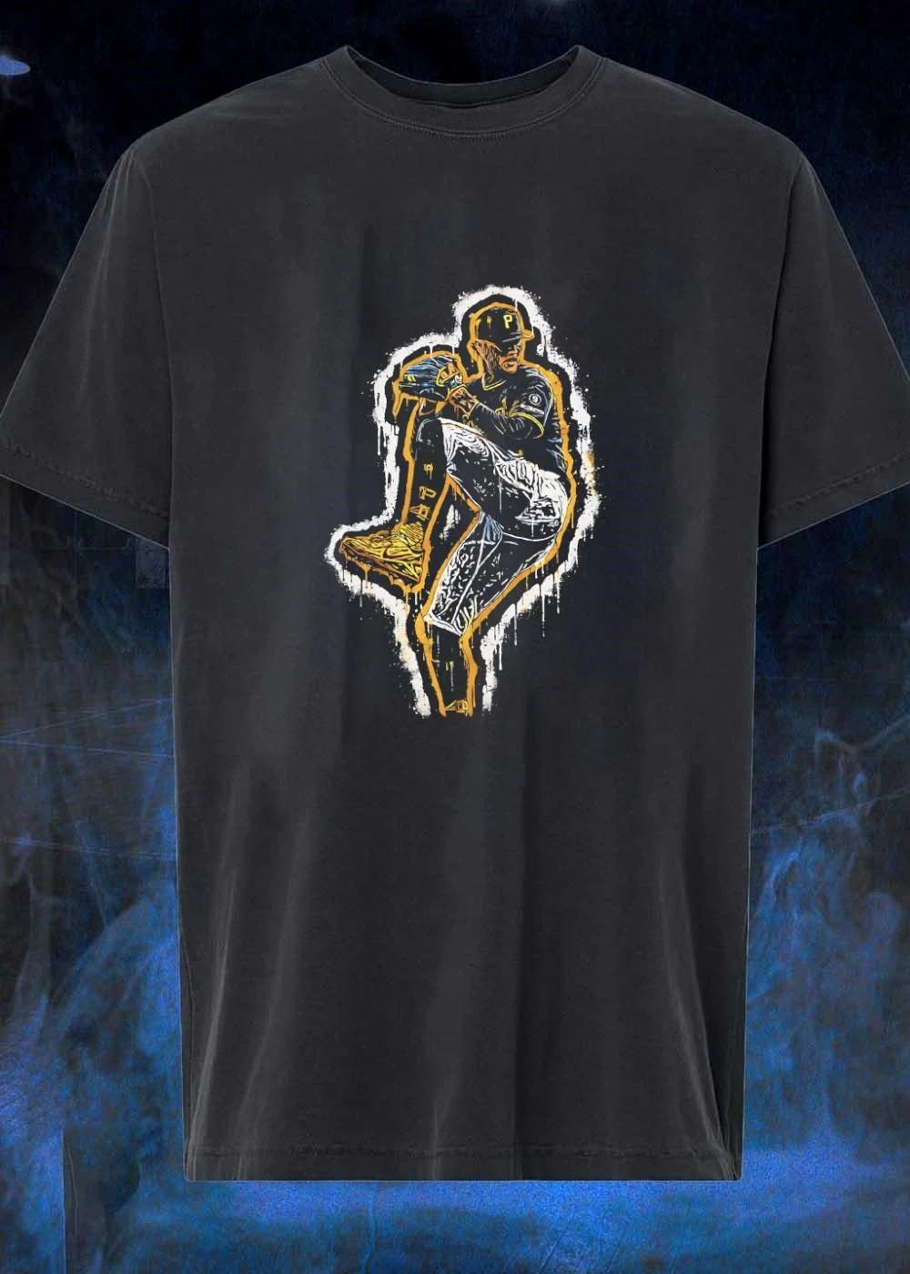 Paul Skenes Pittsburgh Pirates Splatter Paint shirt
