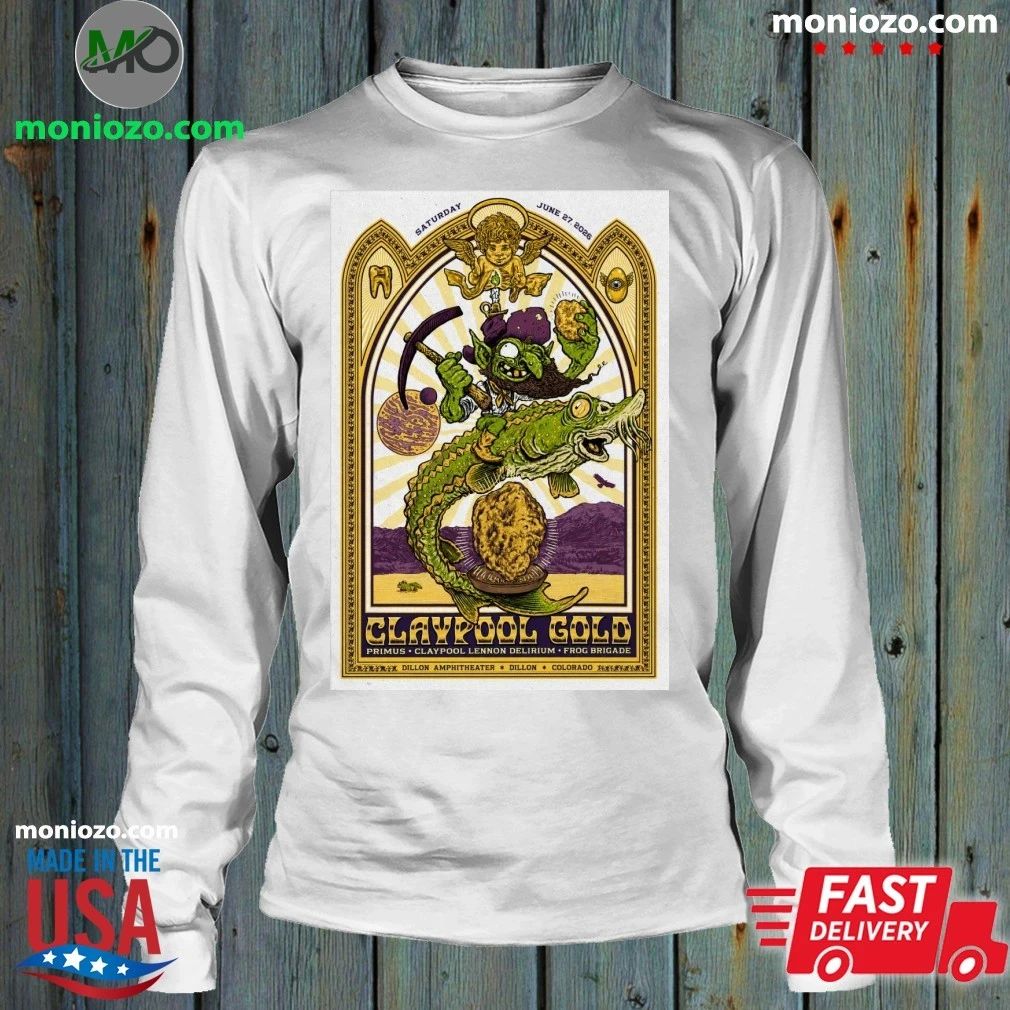 Primus At Dillon Amphitheater On June 27 2026 Poster Shirt