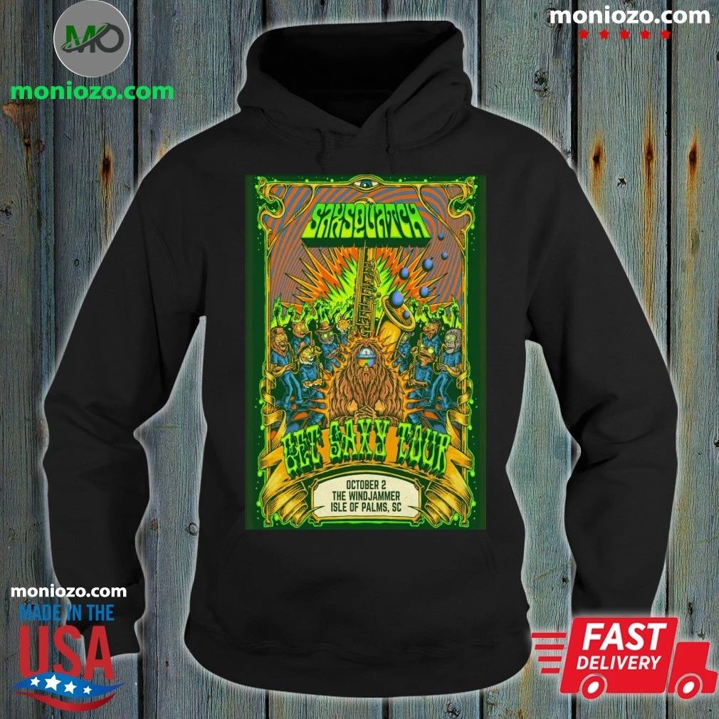 Original Saxsquatch The Windjammer Isle of Palms SC Oct 2, 2026 Poster Shirt