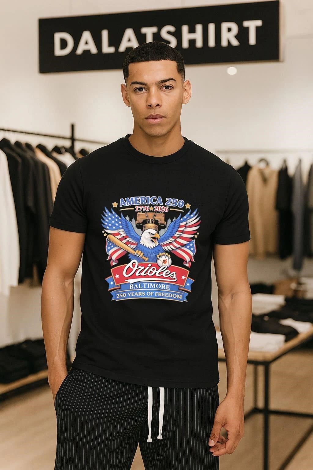 Baltimore Orioles America 250th anniversary 1776–2026 shirt