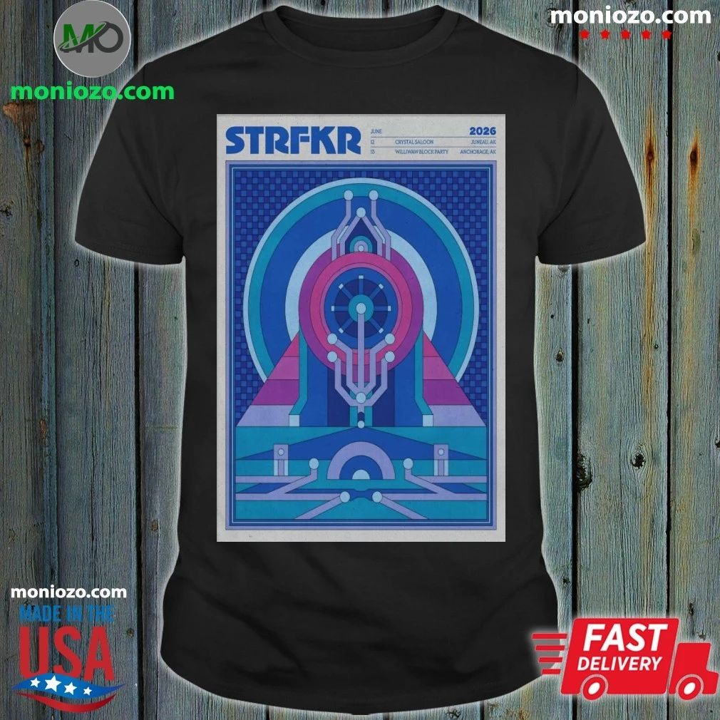 STRFKR Tour 2026 in Alaska Poster Shirt