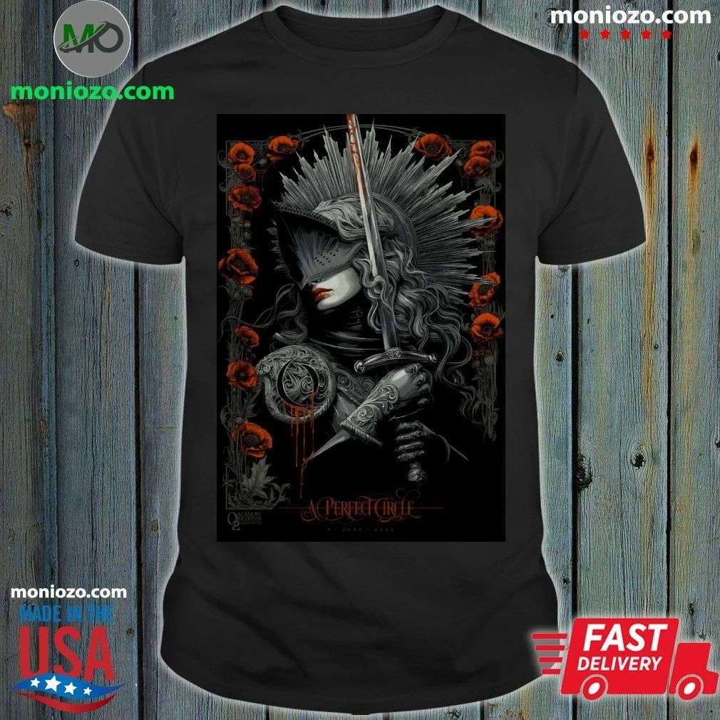 A Perfect Circle 6 4 2026 London UK Poster Shirt