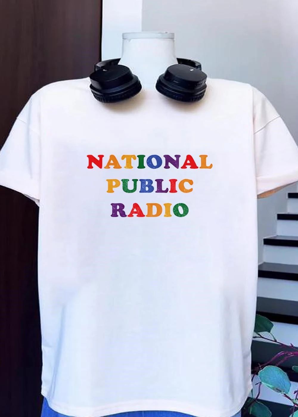 National Public Radio NPR Colorful Logo News & Current Events 2026 Shirt