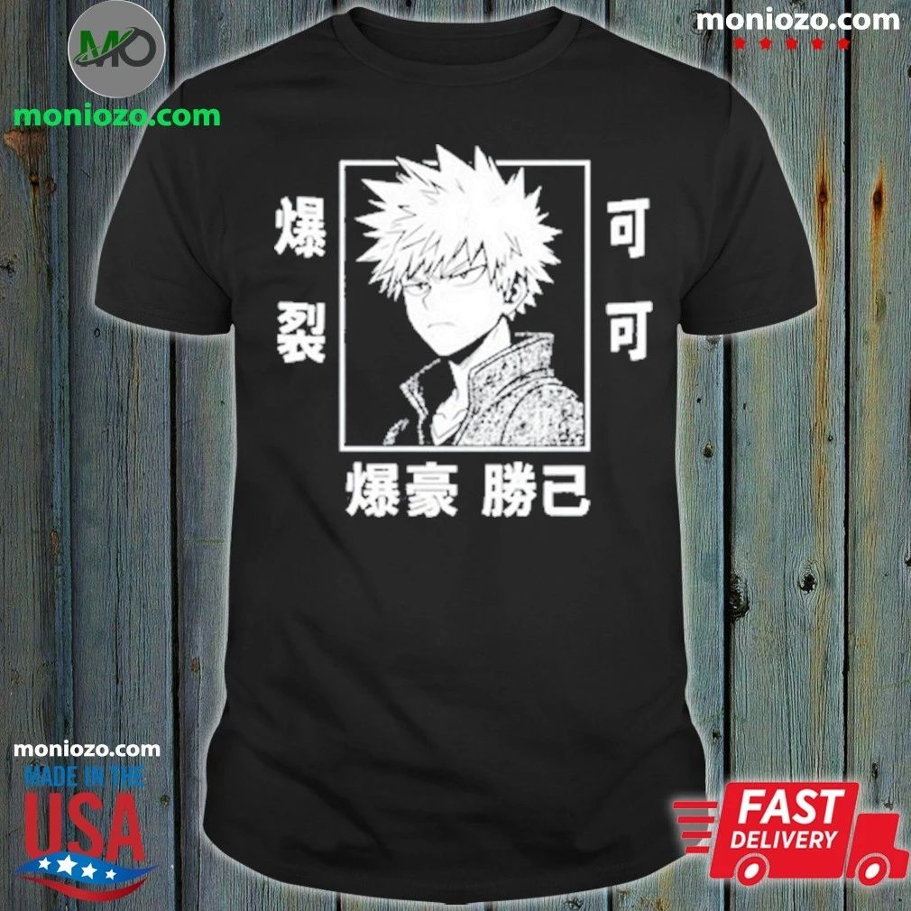 Original Paymoneywubby Bakugou Katsuki Explosive Glare My Hero Academia Shirt